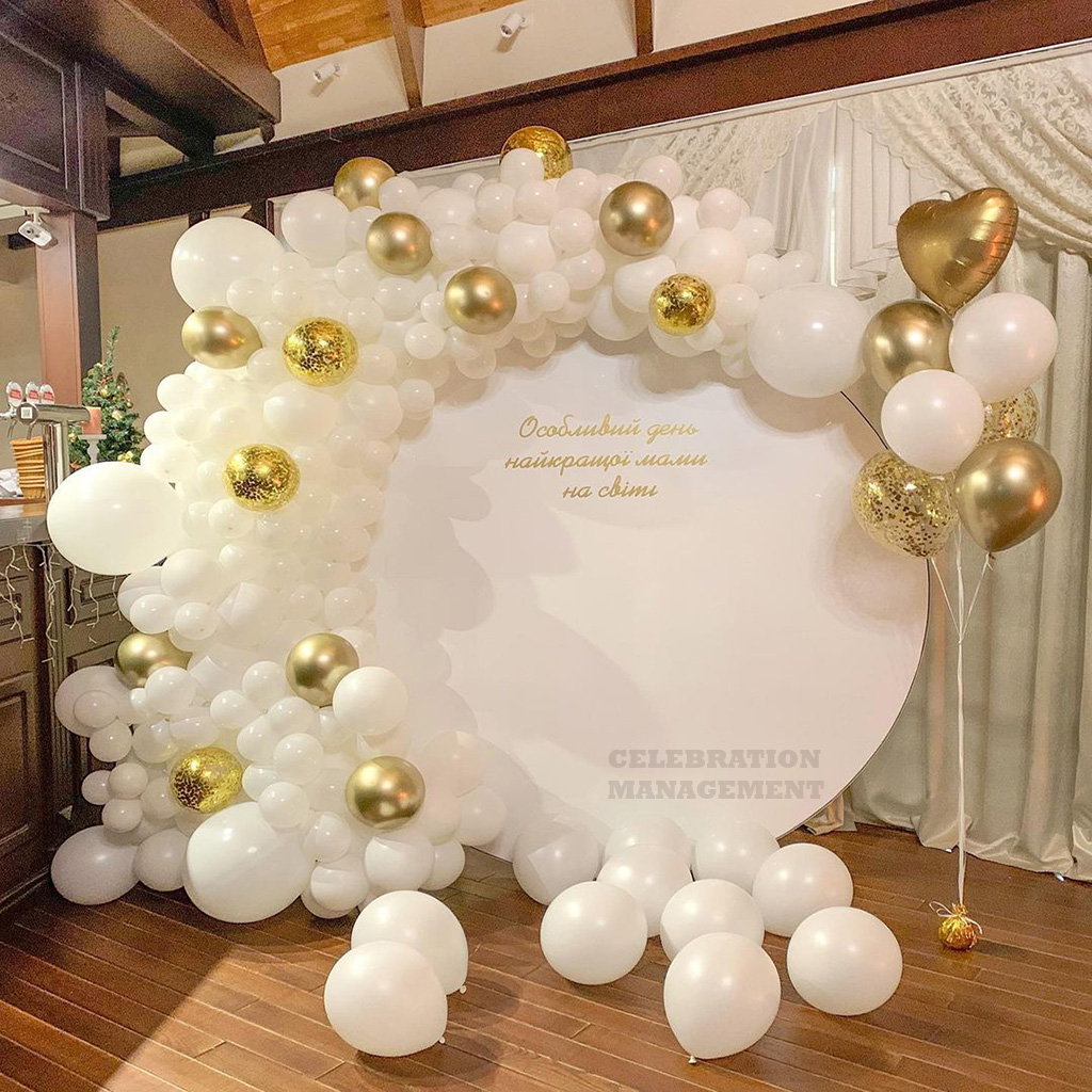 Classy Balloon Ring Surprise Decor