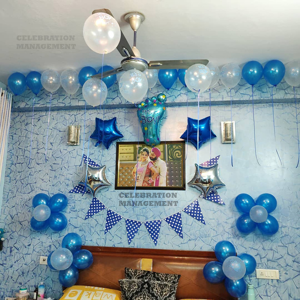 Elegant Welcome Baby decor