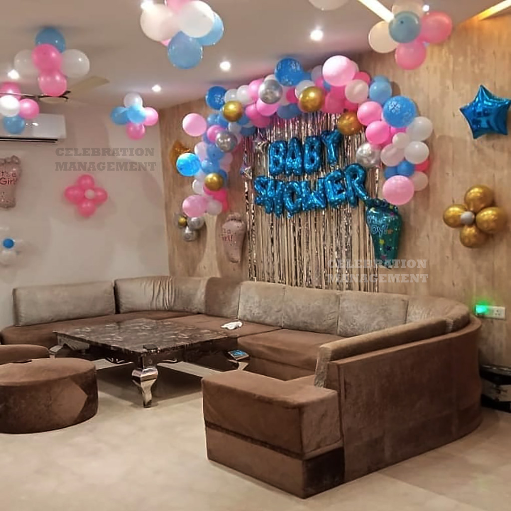 Stunning Home Baby Shower Decoration 