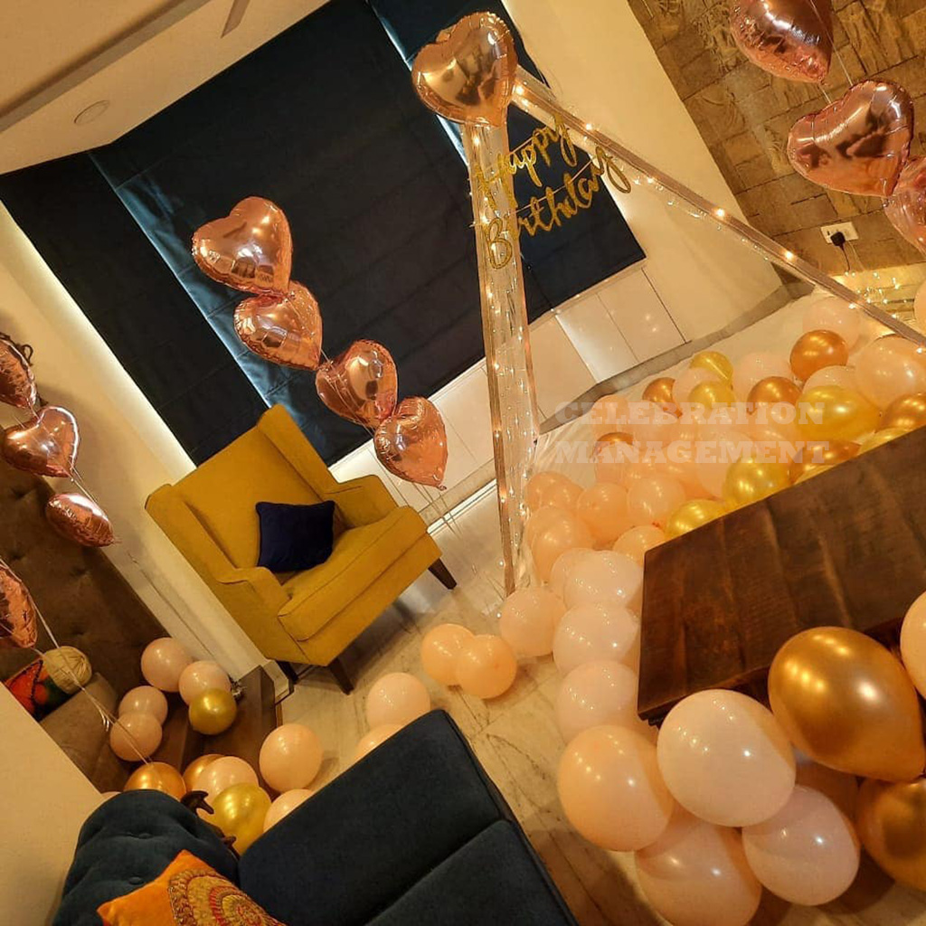 Glorious Birthday with Cabana Decoration