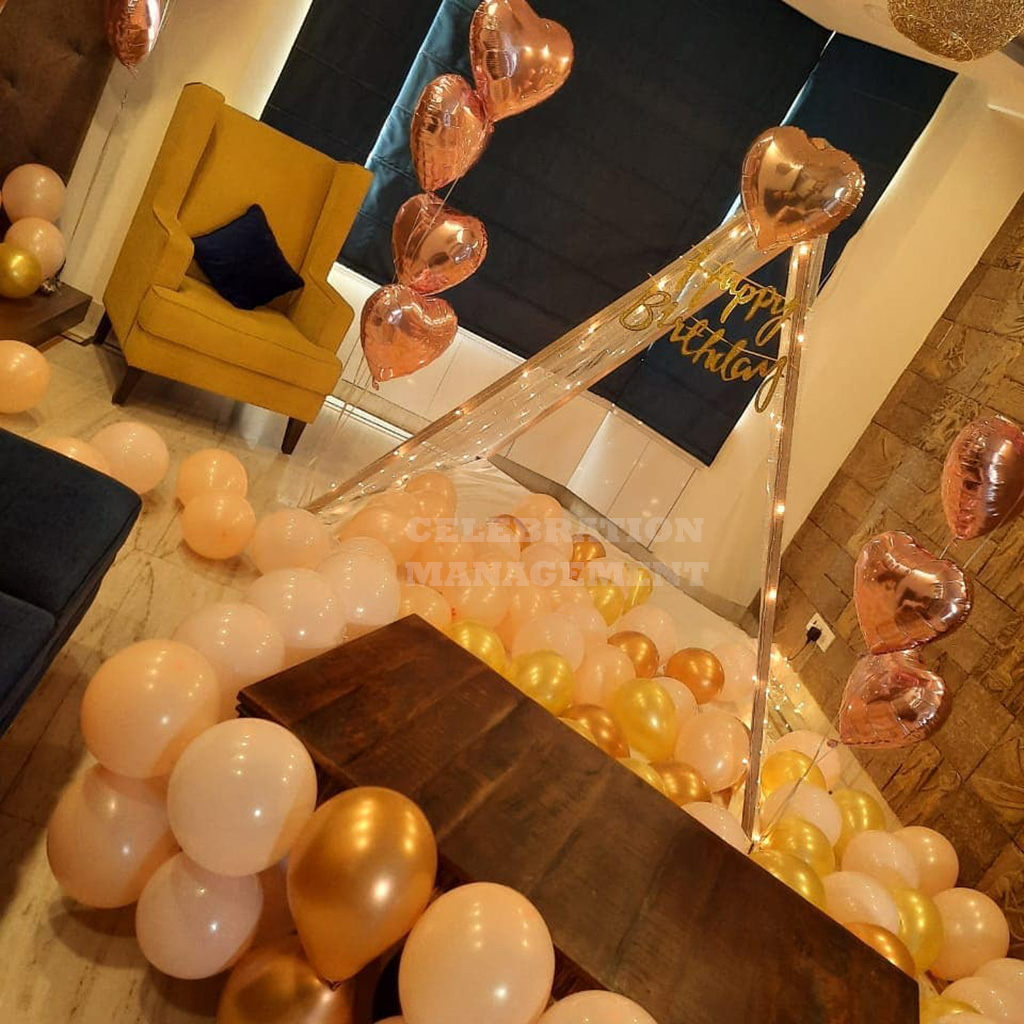 Glorious Birthday with Cabana Decoration