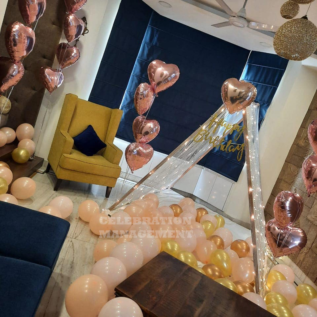 Glorious Birthday with Cabana Decoration