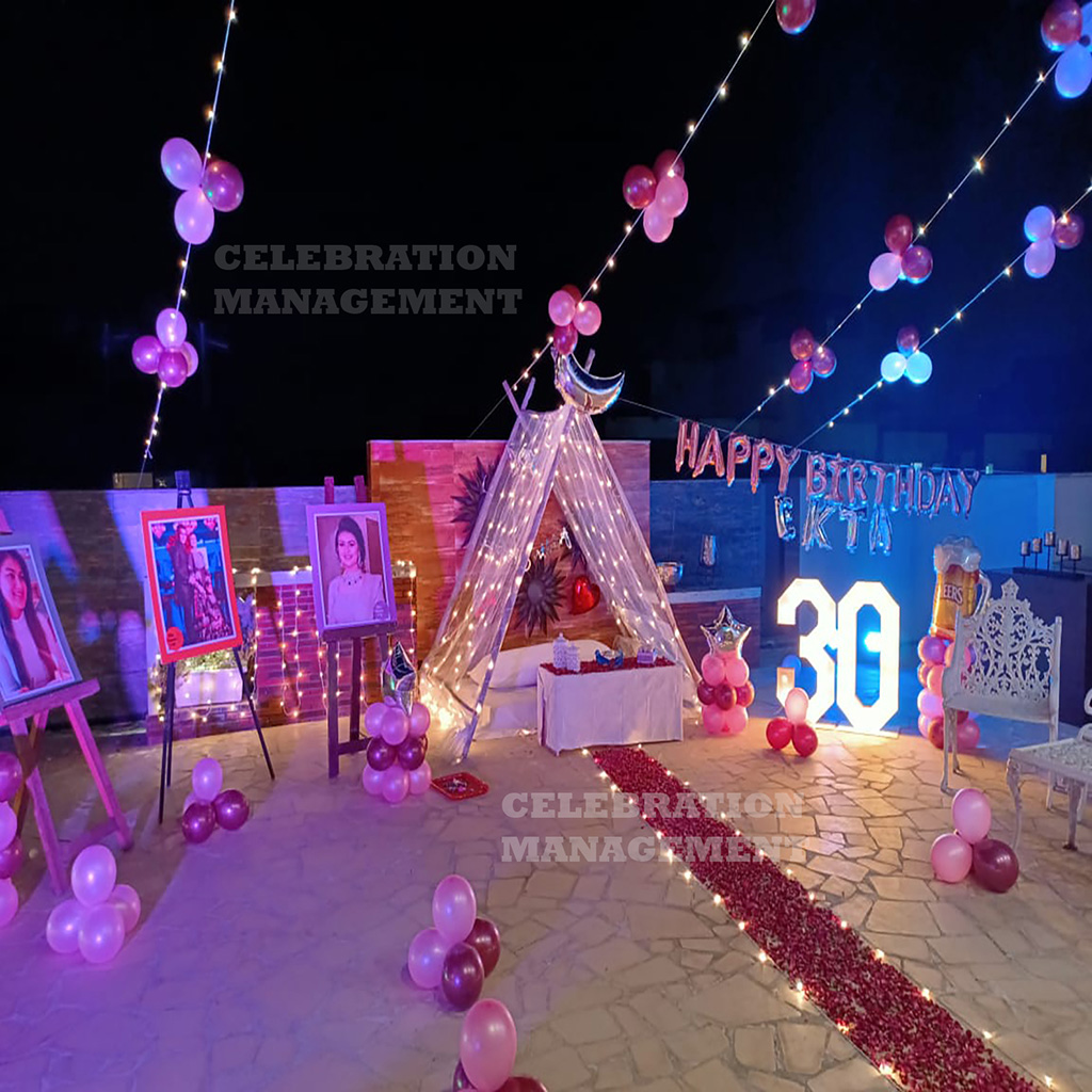 Scrumptious Cabana Decoration on Terrace